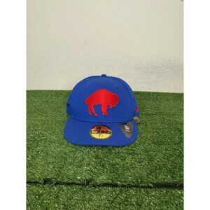 Buffalo Bills hat cap fitted 7 1/2 blue red New era 59fifty retro NFL Mens 3